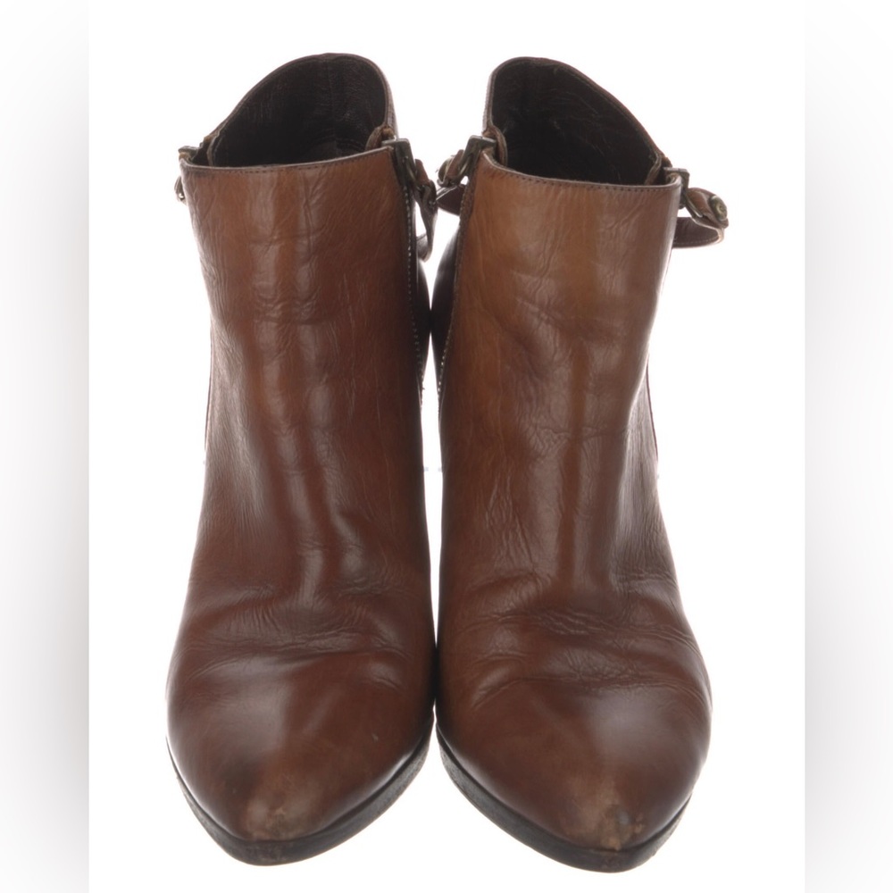 Brown Stuart Weitzman Brown leather boots size 8